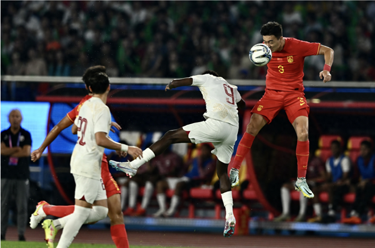 图片[4]-2023年杭州亚运会，中国男足1比0卡塔尔队，挺进八强-淘米副业