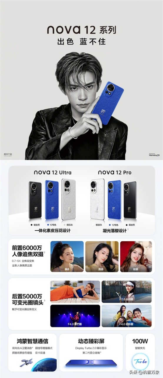 图片[7]-华为nova12全系参数对比，选机不纠结，一文看懂四款机型差异-淘米副业