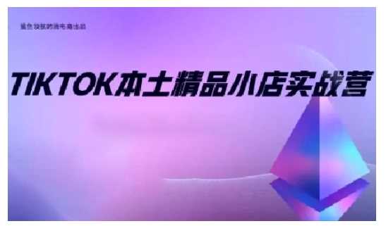 TikTok本土精品小店出海實戰(zhàn)營，從入門到高階，不止0-1!-淘米項目網