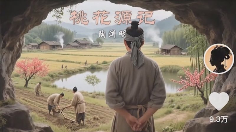 把课本里的古文做成爆火AI视频!流量猛的不行,7个作品涨粉23万+ 把课本里的古文做成爆火AI视频!流量猛的不行,7个作品涨粉23万+