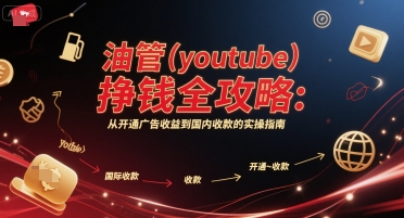 油管(youtube)挣钱全攻略：从开通广告收益到国内收款的实操指南-淘米副业