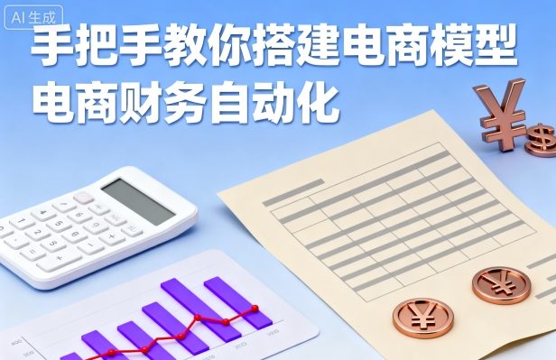手把手教你搭建电商模型-电商财务自动化-淘米副业